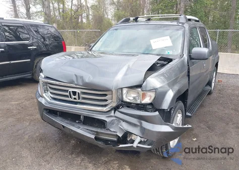 2012 Honda Ridgeline Rtl из США, поврежденный, VIN 5FPYK1F53CB460143